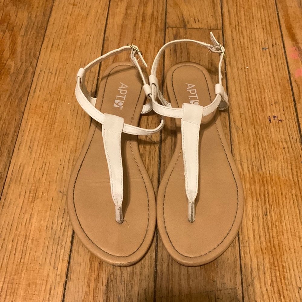 White Sandals